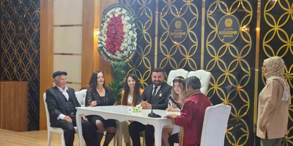 Malatya’da nikah salonlarında ’05.05.2025’ yoğunluğu