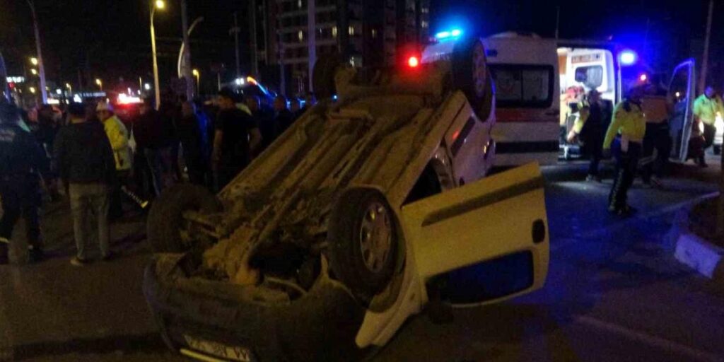 Malatya’da üç aracın karıştığı kazada 4 kişi yaralandı
