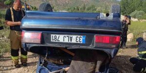 Mardin’de otomobil takla attı: 3 yaşındaki çocuk hayatını kaybetti, anne ve babası yaralandı