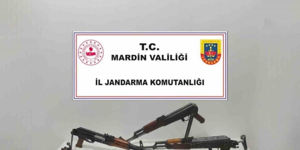 Mardin’de silah ve mühimmat kaçakçılarına operasyon: 1 gözaltı