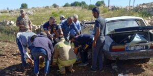 Mardin’de trafik kazası: 2 yaralı