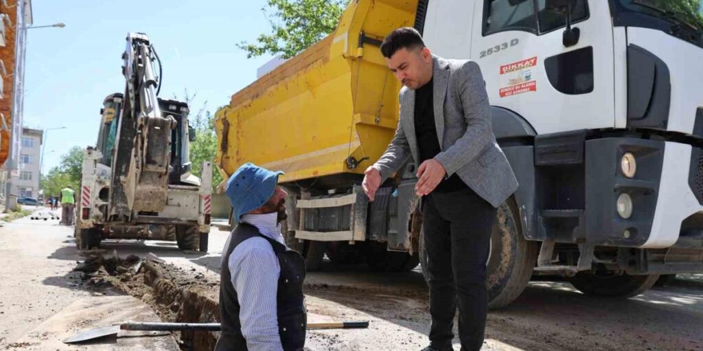 Muhtar talep etti, belediye harekete geçti