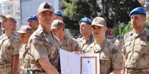 Özel ihtiyaçlı bireyler askerlik hayalini gerçekleştirdi