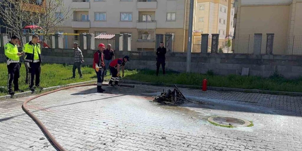 Patnos’ta Emniyet Müdürlüğü’nde yangın tatbikatı