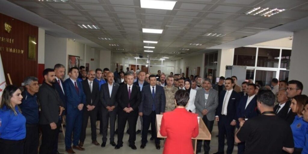 Patnos’ta hükümlü ve tutukluların  el emeği ürünleri sergilendi