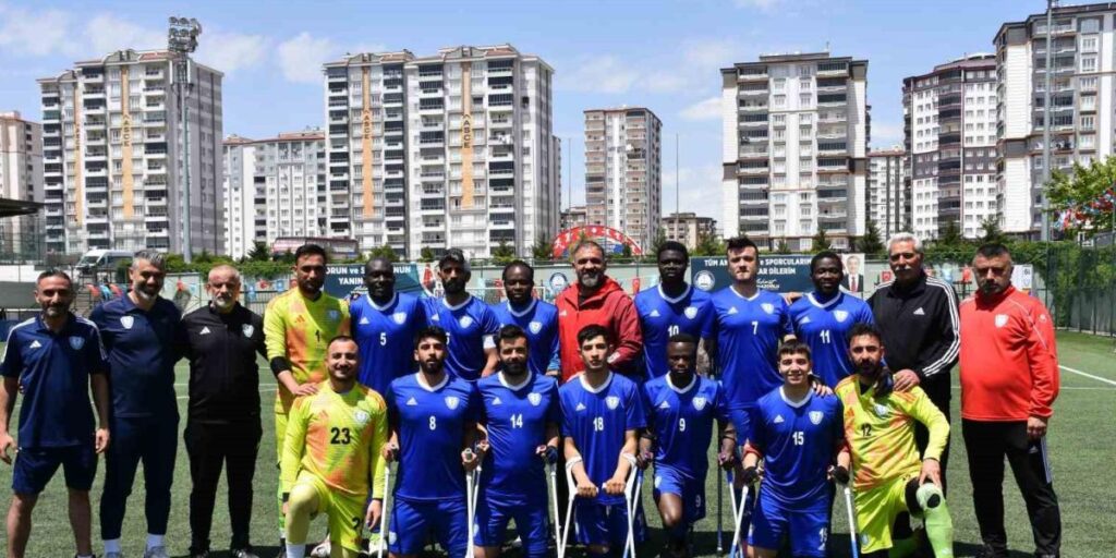 Şahinbey Ampute şampiyonluğa koşuyor: 7-1