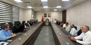 Samsat’ta birlik meclis toplantısı yapıldı