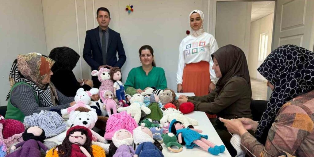 Samsat’ta çocuklara organik bebek üretiliyor