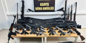 Şanlıurfa’da 45 adet ruhsatsız silah ele geçirildi: 2 gözaltı