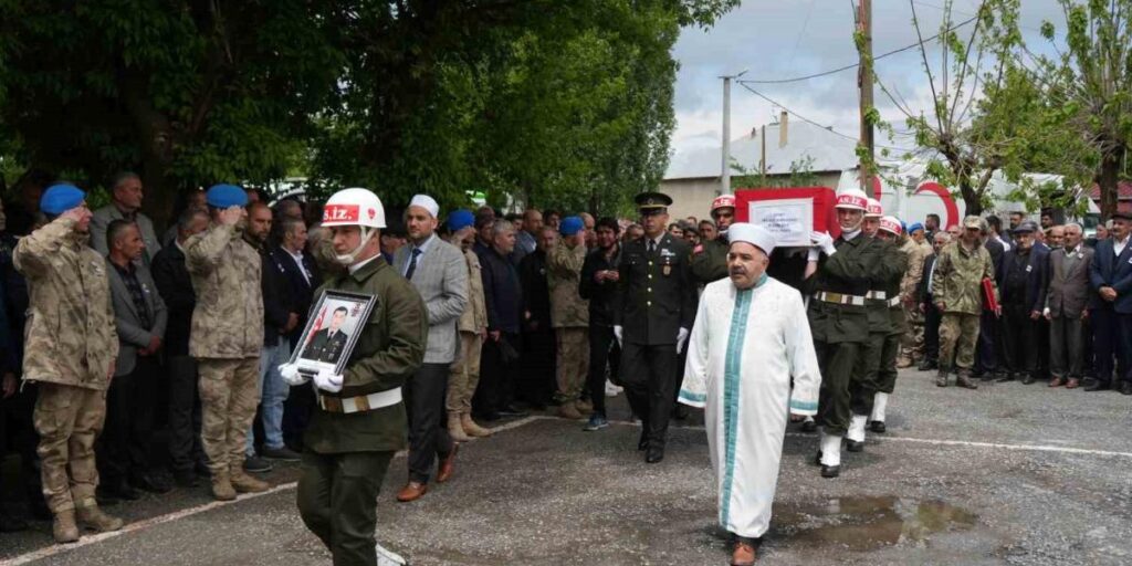 Şehit Karadağ, Muş’ta son yolculuğuna uğurlandı