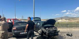 Siirt’te trafik kazası: 1’i ağır 4 yaralı