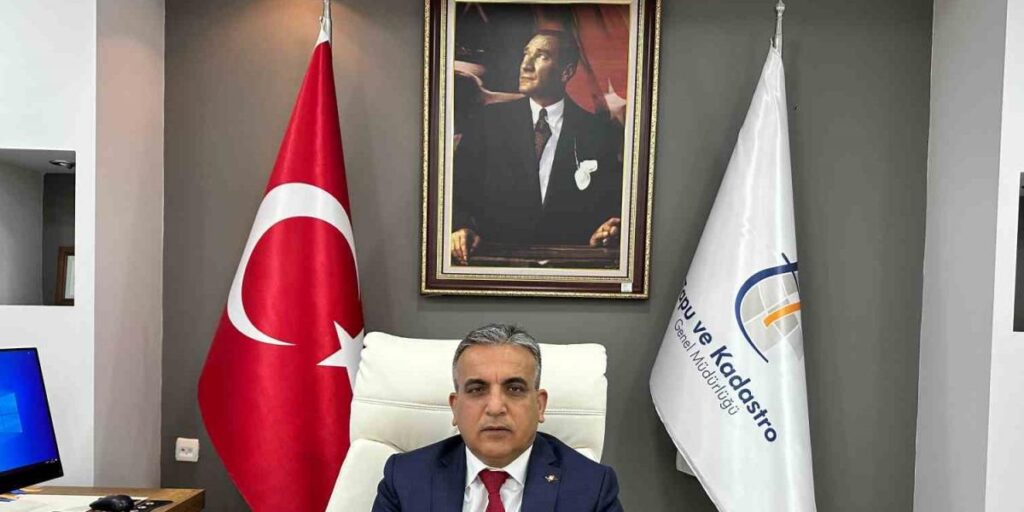 Tapu ve Kadastro Bölge Müdürü Mustafa Aslan göreve başladı