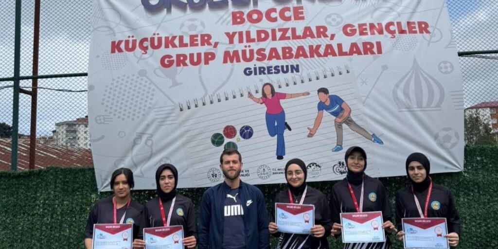 Tercanlı Kız Bocce takımı Türkiye finallerinde
