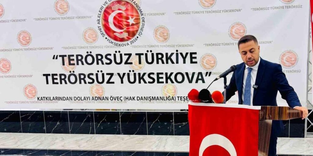 Terörsüz Türkiye, terörsüz Yüksekova için Erdoğan’a tam destek