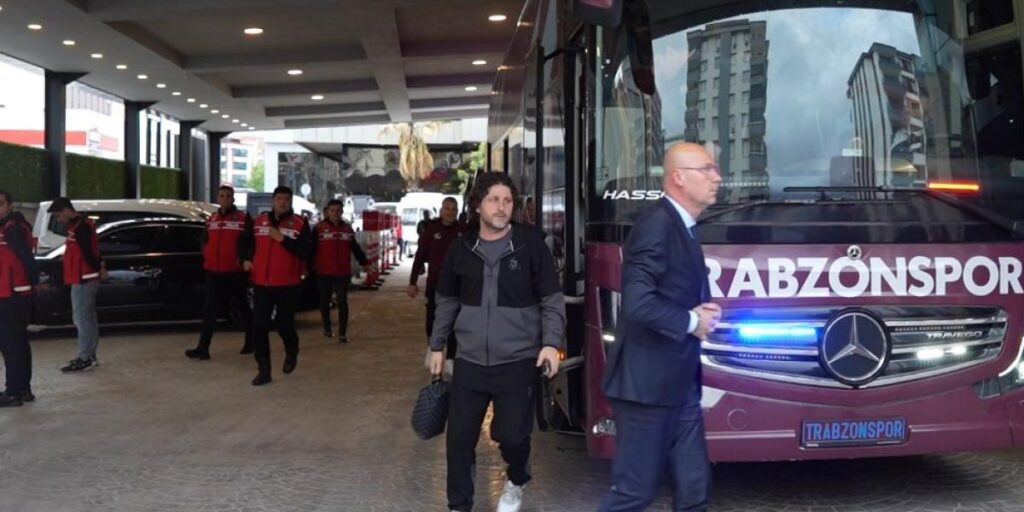 Trabzonspor, Türkiye Kupası finali için Gaziantep’te
