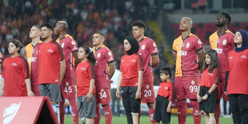 Türkiye Kupası finalinde Gaziantep Büyükşehir’den anlamlı seremoni