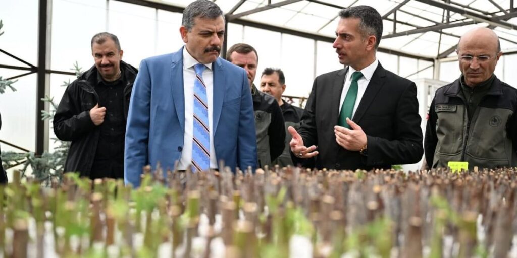 Vali Çiftçi, Orman Bölge Müdürlüğünü ziyaret eti