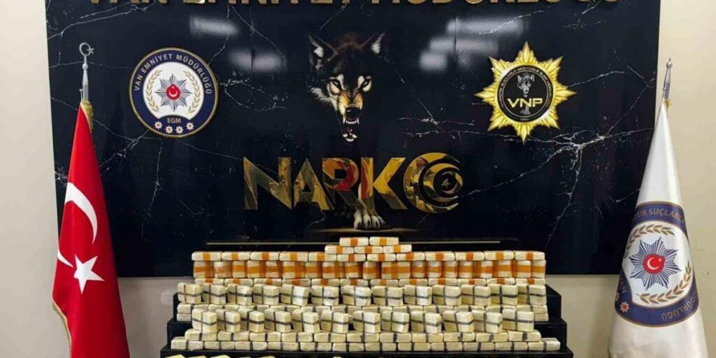 Van’da 147 kilo uyuşturucu ele geçirildi