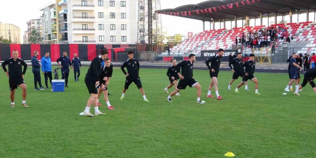 Vanspor, final maçı öncesi son provasını yaptı