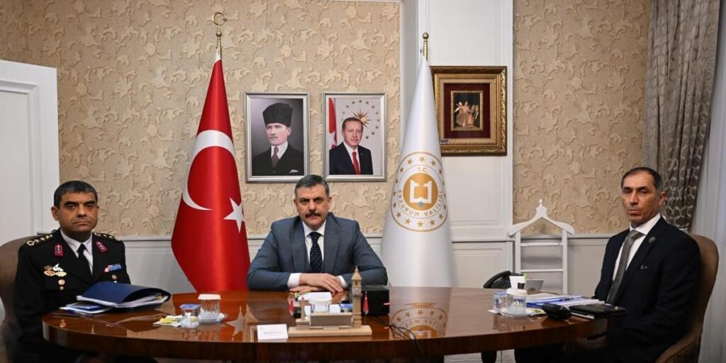 VKS ile toplantıya katıldılar