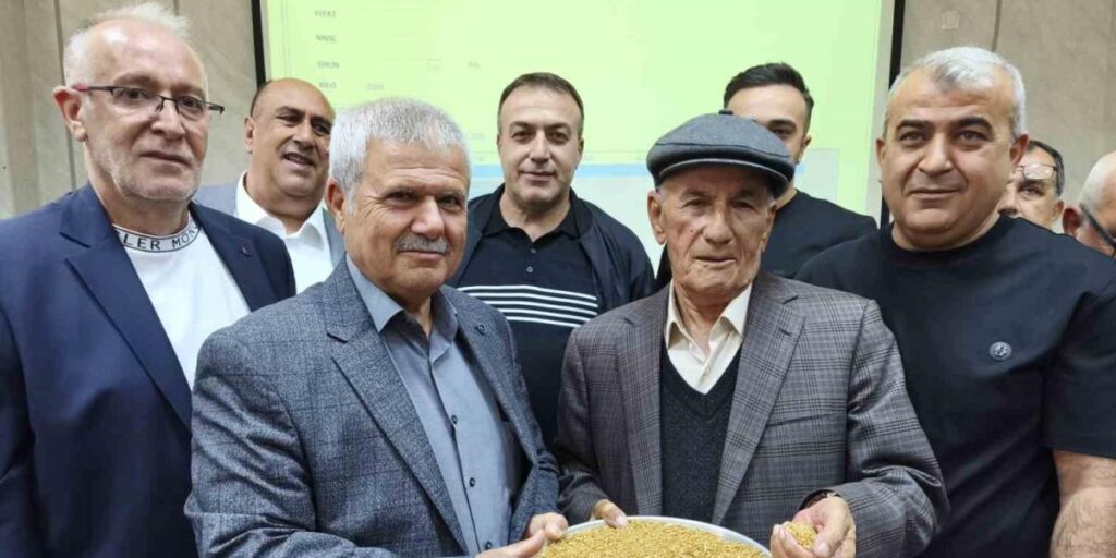 Yılın ilk buğdayı GTB’de işlem gördü