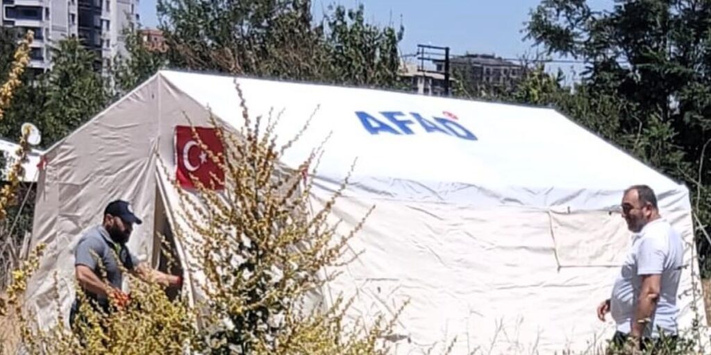 39 yaşındaki kadın çadırda ölü bulundu