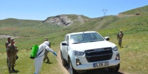 Berçelan Yaylası’nda şap tatbikatı