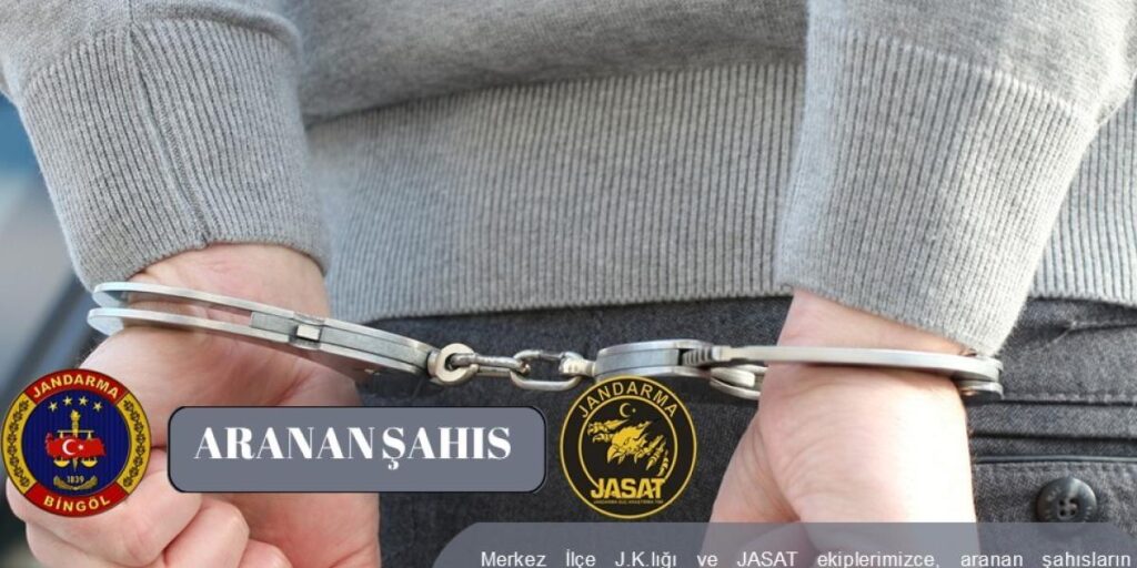 Bingöl’de kesinleşmiş hapis cezası bulunan 2 kişi yakalandı