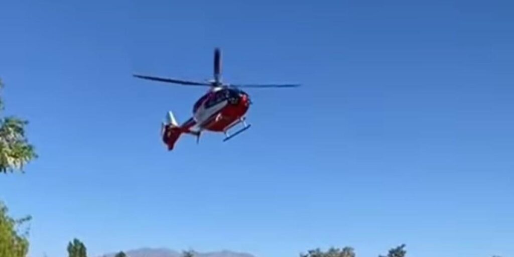 Çukurcalı hasta helikopterle Van’a kaldırıldı