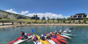 Denizi olmayan Erzincan’da kano heyecanı