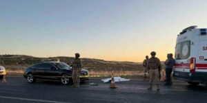 Diyarbakır’da yolun karşısına geçemeye çalışan çifte otomobil çarptı: 1 ölü, 1 yaralı