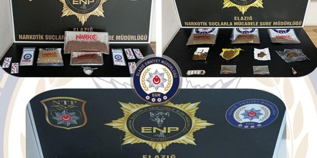 Elazığ’da uyuşturucu operasyonu: 11 tutuklama