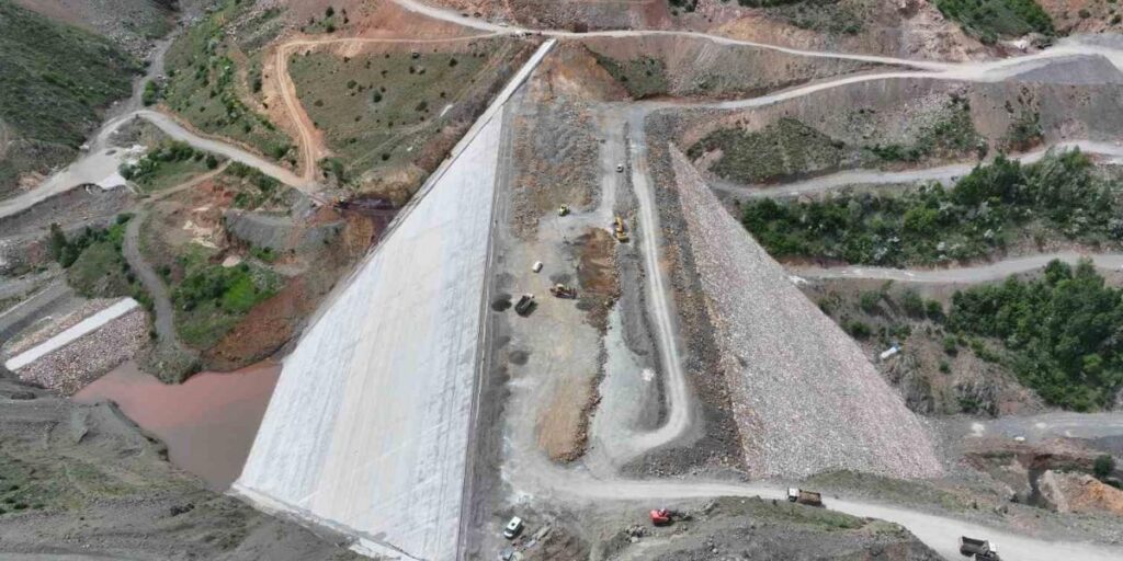 Erzincan Ballı Barajında geri sayım başladı