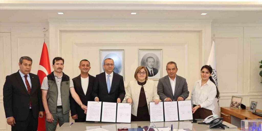 Gaziantep büyükşehir’den yeni yeşil alan çalışması