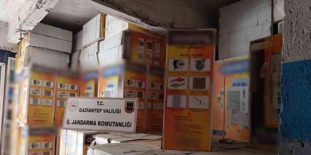 Gaziantep’te 3 milyonluk gümrük kaçağı malzeme ele geçirildi