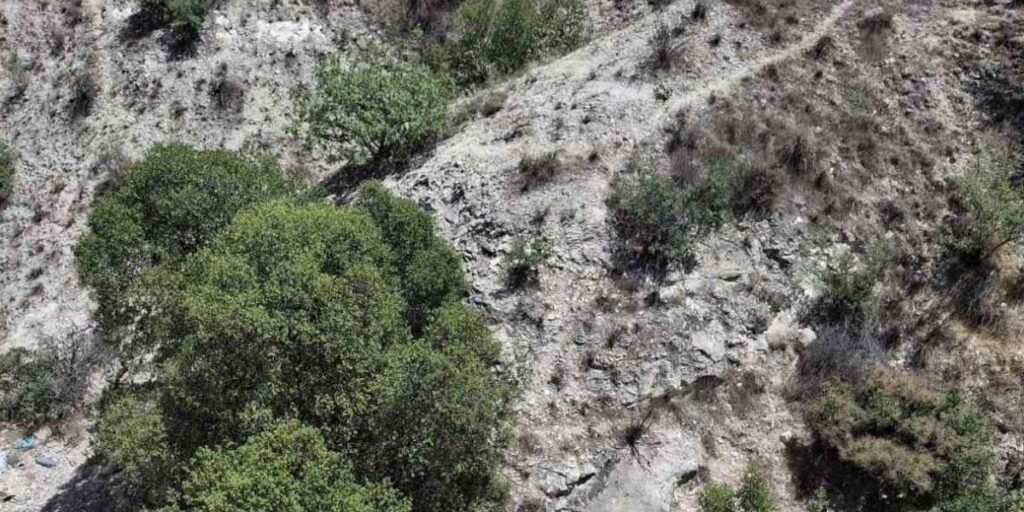 Gaziantep’te virajı alamayan otomobil dere yatağına uçtu, yaralanan olmadı