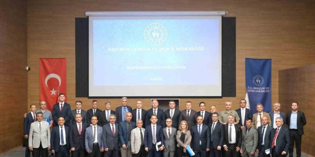 Gençlik ve Spor İl Müdürlüğü İl koordinasyon toplantısı yapıldı