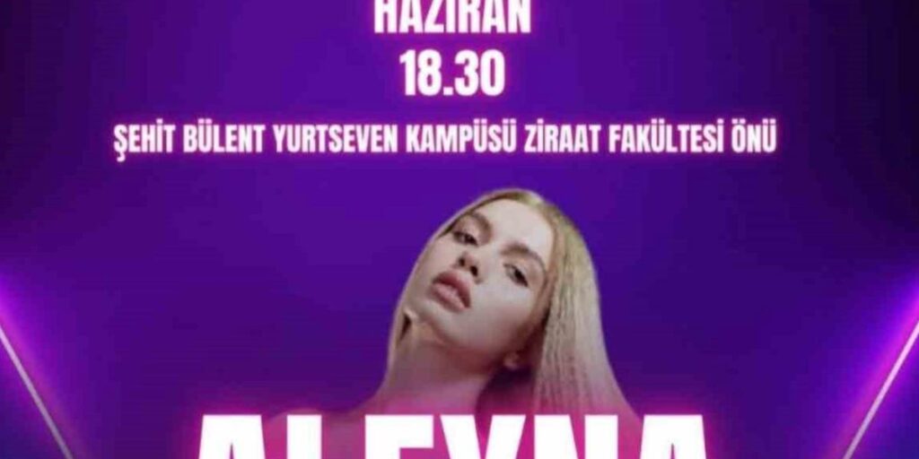 Iğdır Üniversitesi, Aleyna Tilki konserini tepkiler üzerine iptal etti