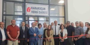 Karakoçan’da Vergi Dairesi açılışı yapıldı