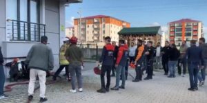 Kars’ta bir binada patlama ve yangın