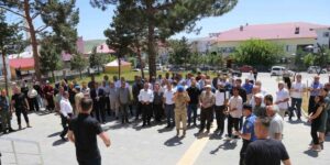 Kaymakam Musa Ayyıldız’a duygusal veda