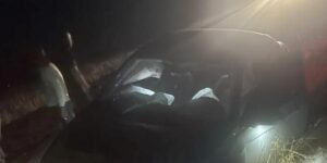 Köpeğe çarpmamak için manevra yapan sürücü kaza yaptı: 2 yaralı