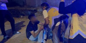 Madde bağımlısı genç, mahalle sakinlerini tedirgin etti