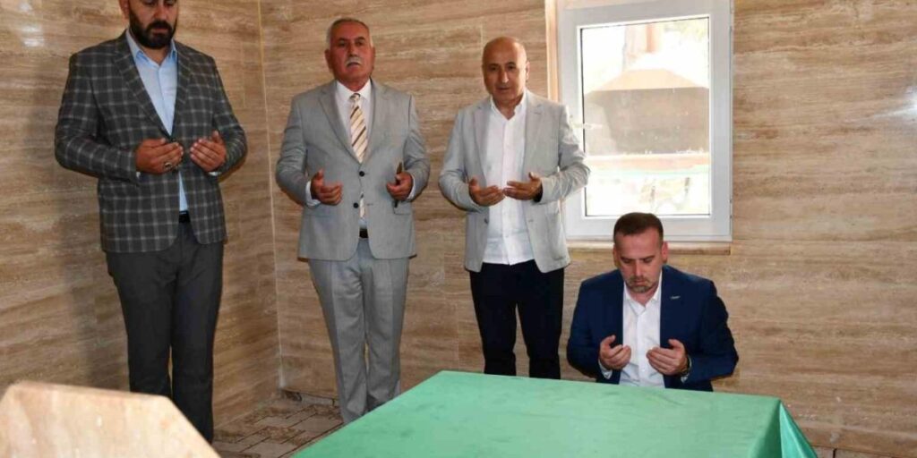 MAGİNDER’den Zeynel Abidin Türbesi’ne anlamlı ziyaret