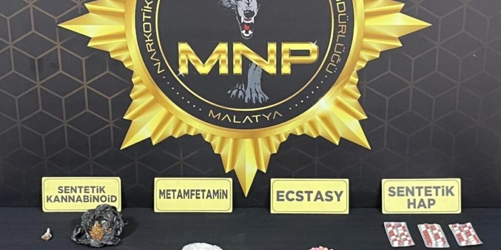 Malatya’da uyuşturucu operasyonu: 4 gözaltı
