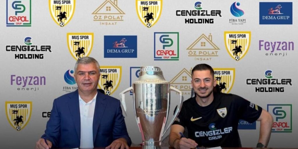 Muşspor’da şampiyonluğun mimarlarından Halil Yılmaz yuvada kaldı