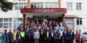 Olur Kaymakamı Kini’ye duygusal veda