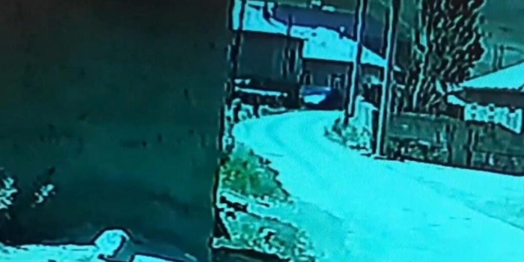 Özalp’ta kamyonet duvara çarptı, çocuklar korkuyla kaçtı