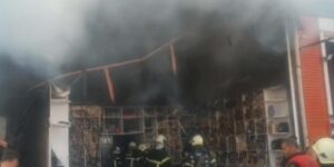 Şanlıurfa’da iş yeri yangını kontrol altına alındı