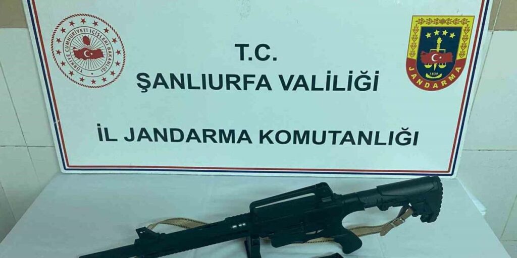 Şanlıurfa’da ruhsatsız silah operasyonu: 5 gözaltı